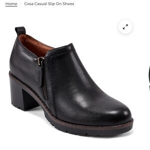 Easy Spirit Cosa Black Casual Slip-On Shoes